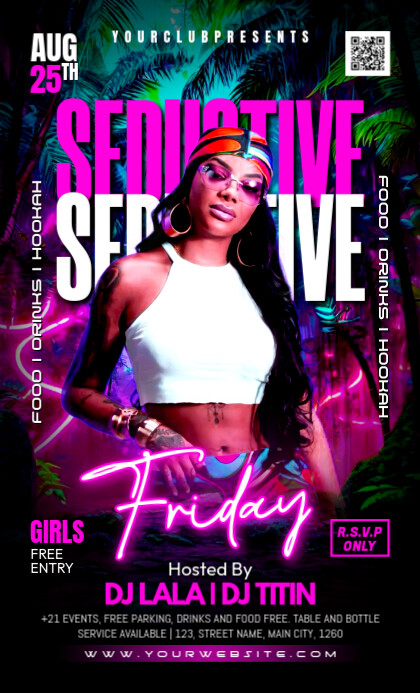 Seductive friday party VSA Wetlik template