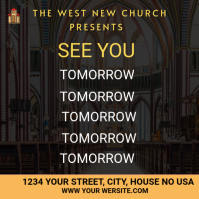 See You Tomorrow Pos Instagram template