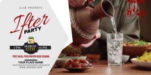 Sehri Iftar Party Template