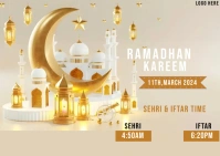 Sehri poster design Ikhadi leposi template