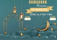 Sehri poster design 明信片 template