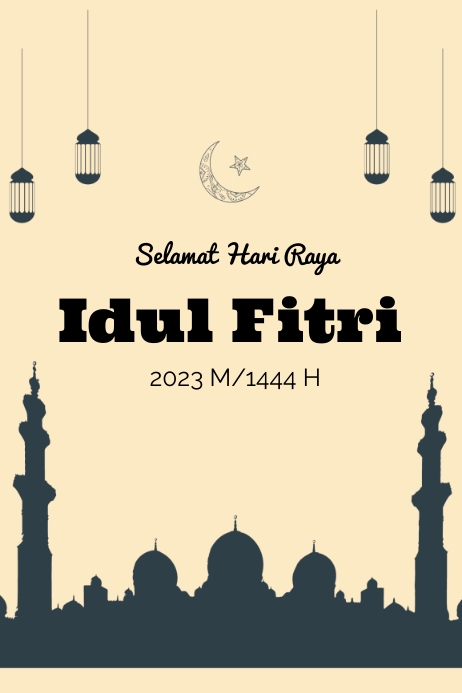 Selamat Hari Raya Template | PosterMyWall