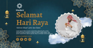 Selamat Hari Raya Facebook Shared Image template