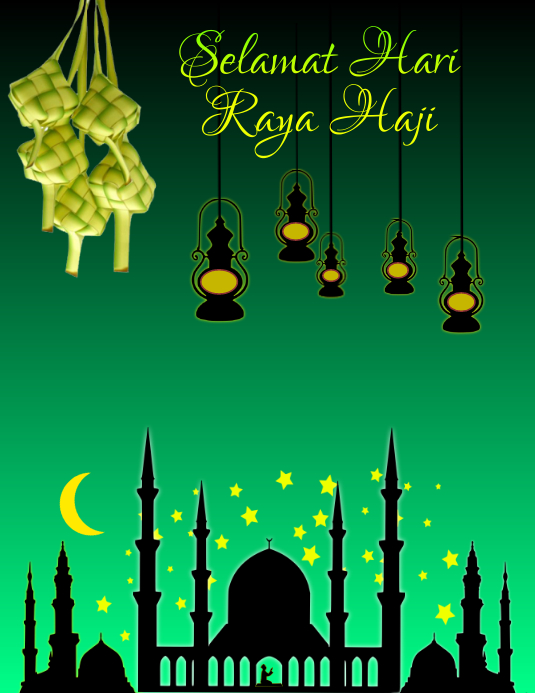 Contoh Design Poster Hari Raya Qurban - JaidenteRoss