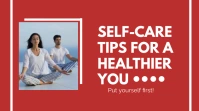Self Care Tips for Mental Health Template Twitter Post