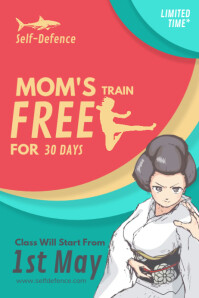 Create Self Defense Poster For Free | PosterMyWall