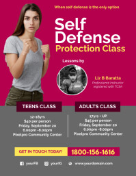 Self Defense ad Template | PosterMyWall