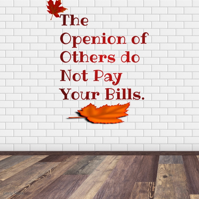 self importance Qoute Post Instagram template