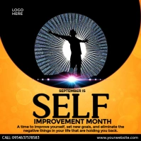 Self Improvement Month Post Instagram template