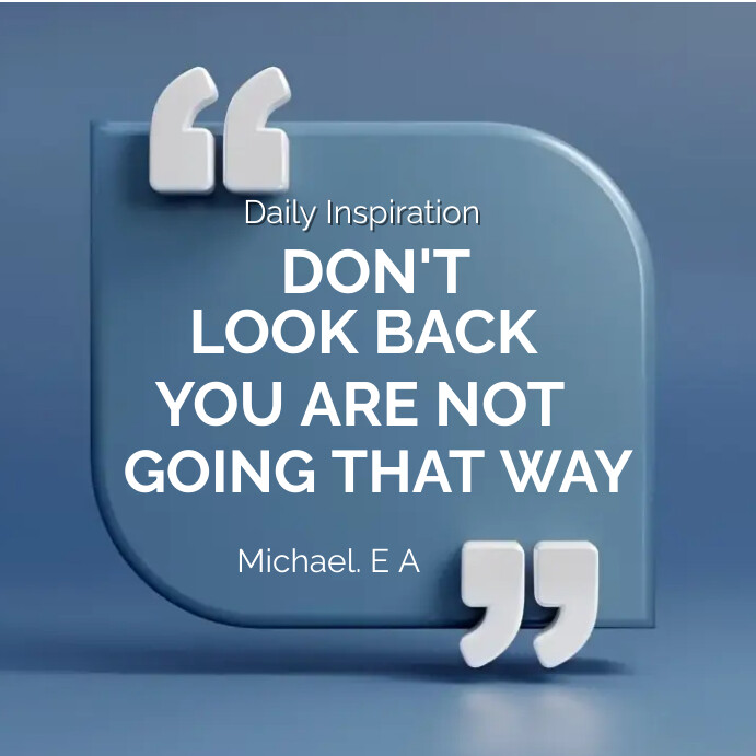 Self Motivational Quotes Instagram Post template