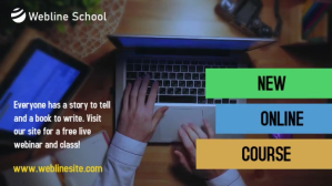 Self Publishing New Online Webinar Course Præsentation (16:9) template