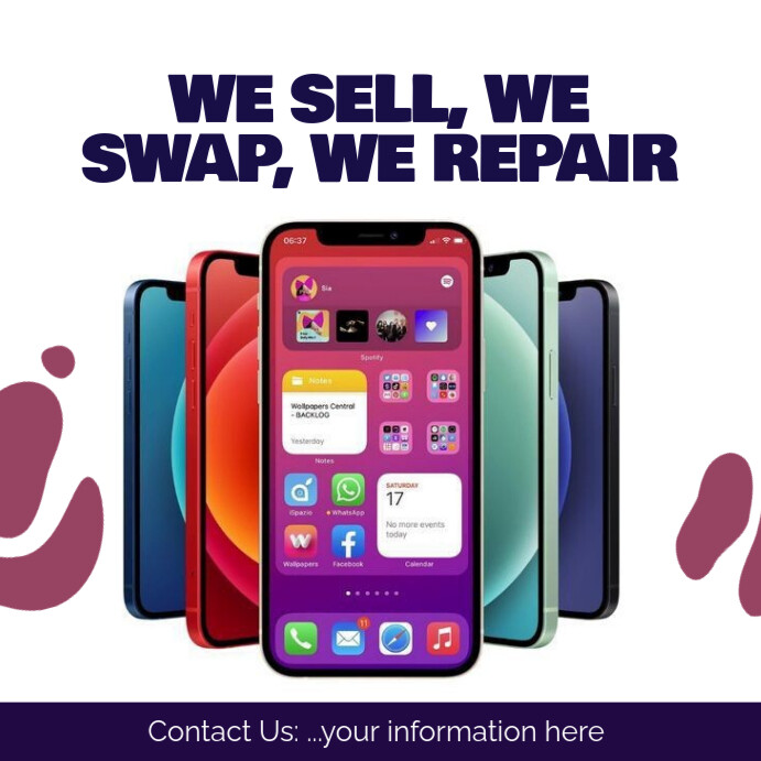 Sell Gadgets Instagram na Post template
