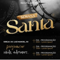 Semana Santa Template Instagram Post