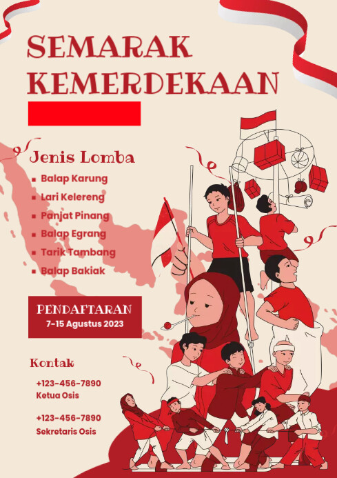 semarak kemerdekaan template | PosterMyWall