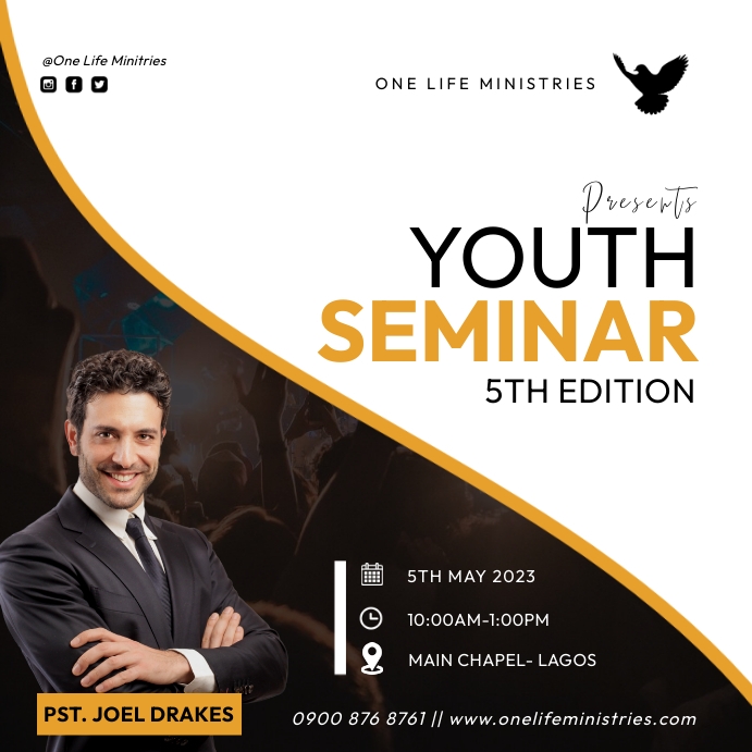 Seminar flyers Template | PosterMyWall