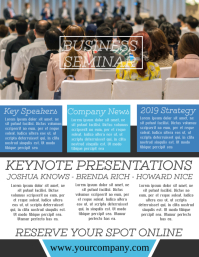 120 customizable design templates for seminar postermywall
