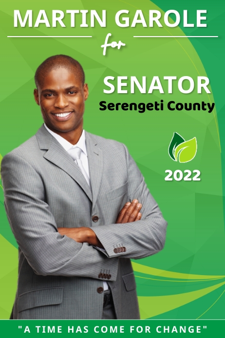 Recent Senator Design Copy of Senator | PosterMyWall