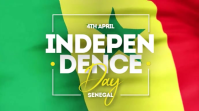 Senegal Independence Day Digital Display Video Цифровой дисплей (16 : 9) template