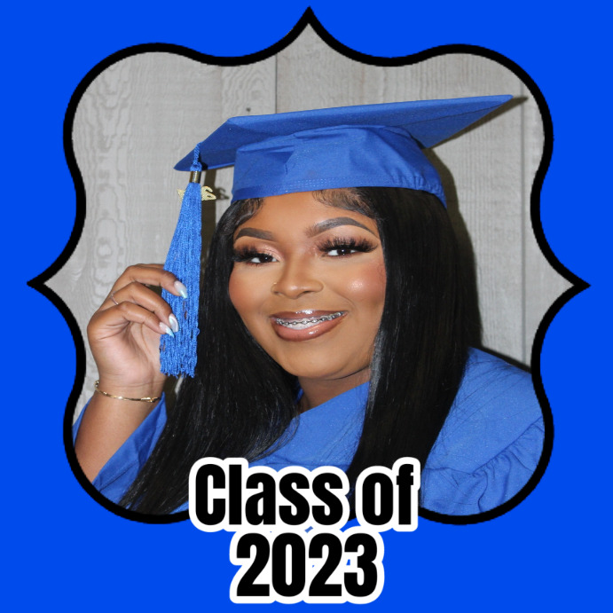 Senior | Grad | Graduate | Graduation Fan Template | PosterMyWall