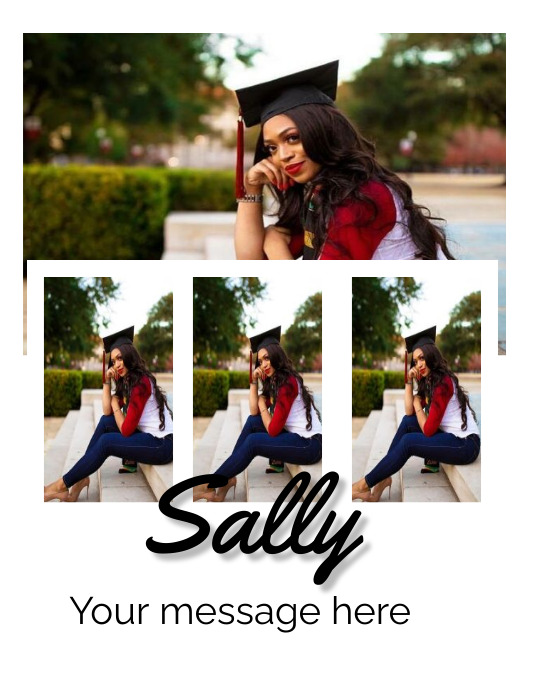 Senior | Grad | Graduate | Yearbook Ad Template | PosterMyWall