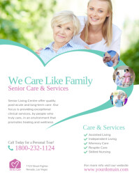 500 Assisted Living Flyer Customizable Design Templates