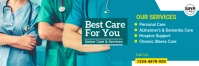 Senior care Email header En-tête d'e-mail template