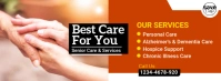 Senior care Facebook cover template
