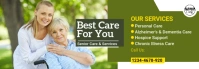 Senior care Tumblr banner template