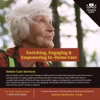 Senior center Pos Instagram template