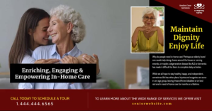 Senior center auf Facebook geteiltes Bild template