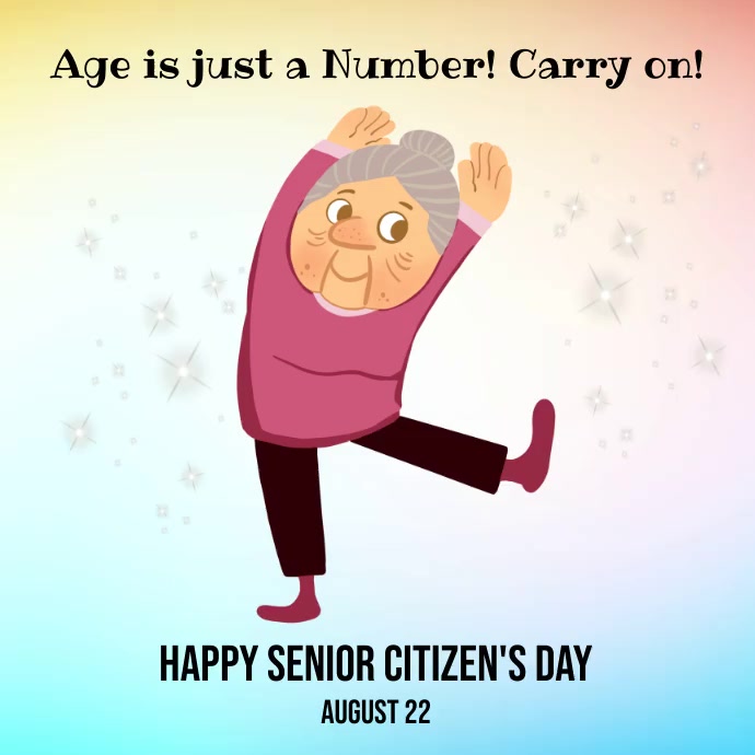 Senior Day Graphics Senior Citizen's Day Template | PosterMyWall