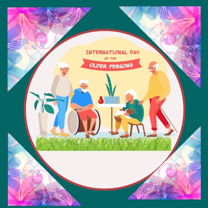 Senior Day Graphics Senior Citizens Day Template | PosterMyWall