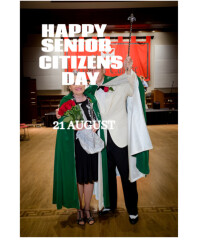 Senior citizens day Instagram Portrait template