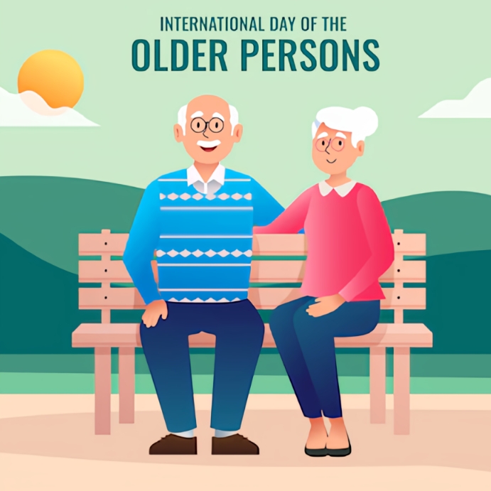 Senior Day Graphics Senior Citizens Day Template | PosterMyWall