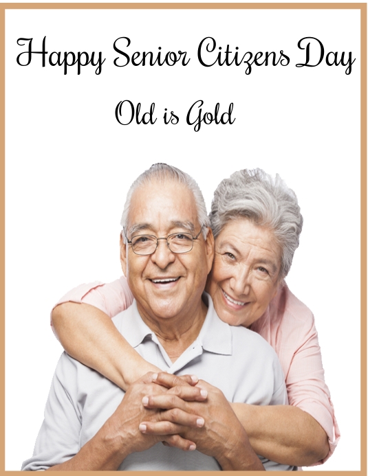 Senior Day Graphics Copy of Senior Citizens day flyer | PosterMyWall