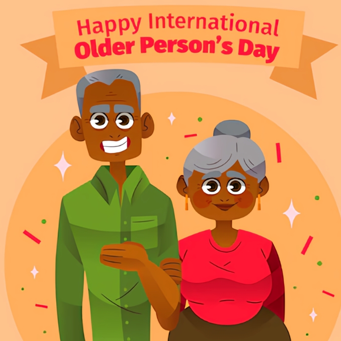 Senior Day Graphics Plantilla de Senior Citizens Day flyer template | PosterMyWall