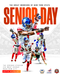 Hvid Football Event Instagram Portrait Template