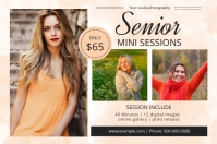 Senior Photography Mini Session Template | PosterMyWall