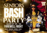 Seniors Bash Party A4 template