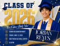 Seniors Class Party Flyer (US-Letter) template