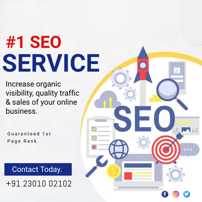 SEO service Template | PosterMyWall