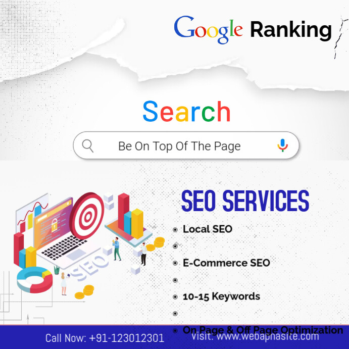 Seo Service Button seo services Template | PosterMyWall