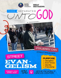 Separated unto God Flyer (US Letter) template