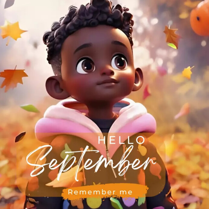 September 1 2023 Happy New Month(Autumn) Template | PosterMyWall