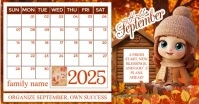 September Bliss, Autumn Fresh Start delt Facebook-billede template