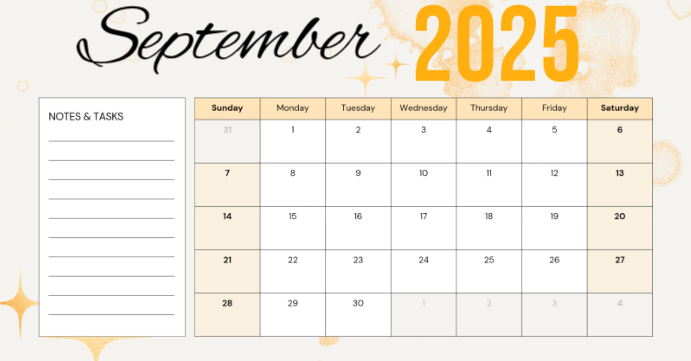 Monthly Calendar Template | PosterMyWall