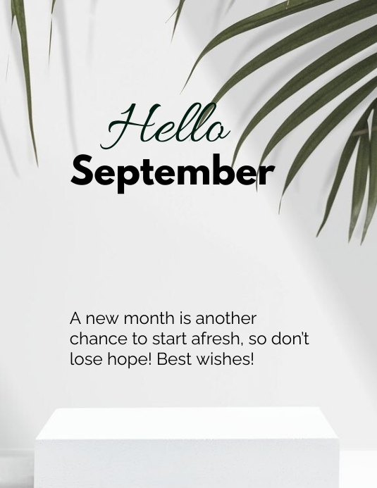 September design flyer template | PosterMyWall