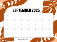 September Presentasi template