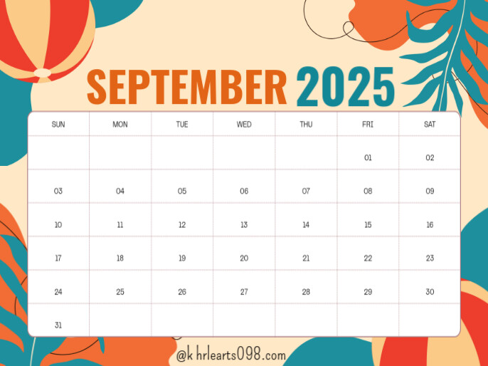 September Voorlegging template