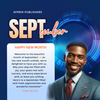 September Instagram Post template